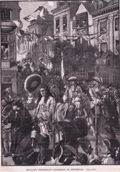 Williams Triumphzug nach Whitehall, 1697